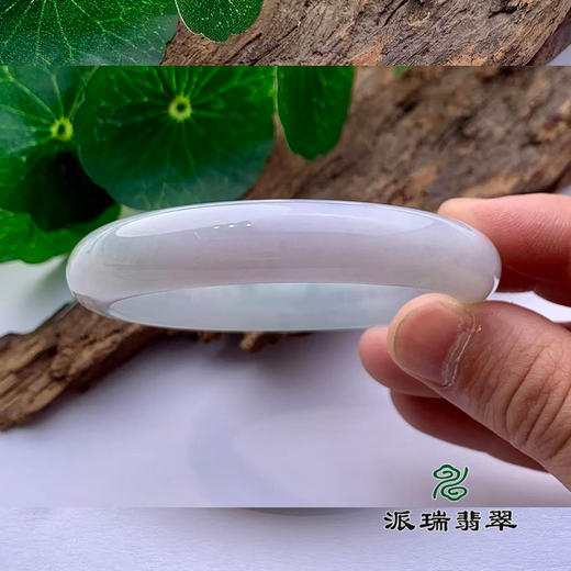 派瑞翡翠 翡翠手镯 糯种 绿色 商品图2