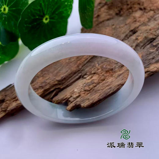 派瑞翡翠 翡翠手镯 糯种 绿色 商品图0