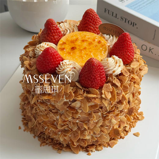 草莓杏仁烤布蕾 商品图0