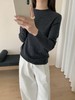 美利奴羊毛深灰针织衫 商品缩略图3