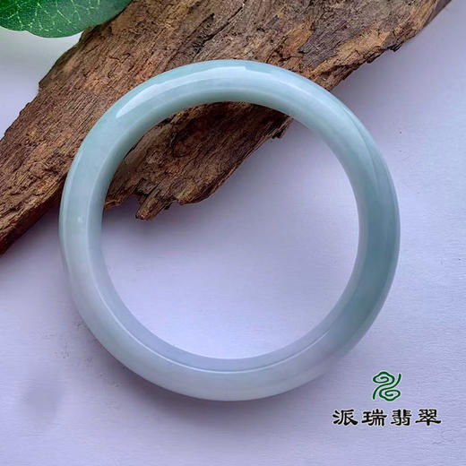 派瑞翡翠 翡翠手镯 糯种 绿色 商品图2