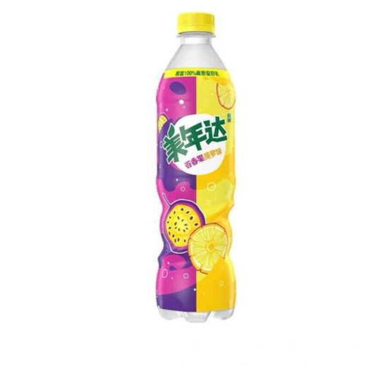 百事-美年达百香果菠萝味-600ml/瓶（A2-03-01） 商品图0