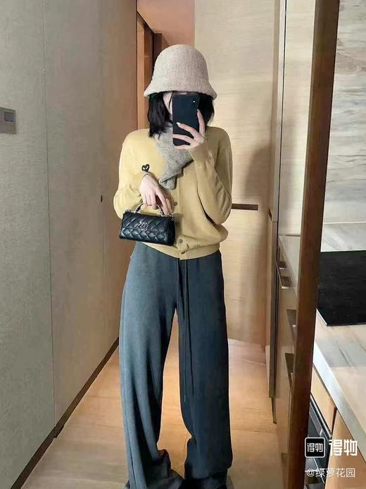 川久保龄PLAY刺绣爱心全羊毛针织衫开衫长袖外套 超经典 商品图4