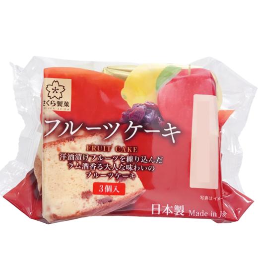 樱花制果 葡萄干蛋糕 120g 商品图0