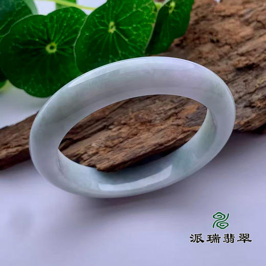 派瑞翡翠 翡翠手镯 糯种 绿色 紫色 商品图0