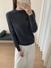 美利奴羊毛深灰针织衫 商品缩略图0