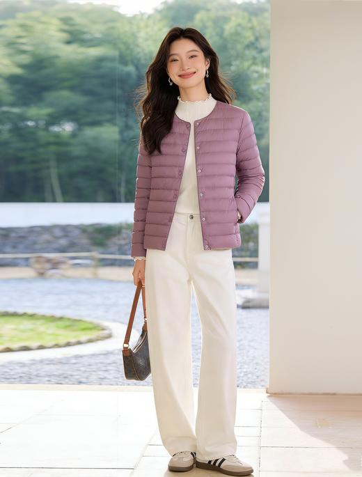 现货热销100+【保温层羽绒服】臣禾 无龄加分羽绒服 圆领/V领随心切换JZ244070252 商品图6