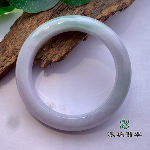 派瑞翡翠 翡翠手镯 糯种 绿色 商品图1