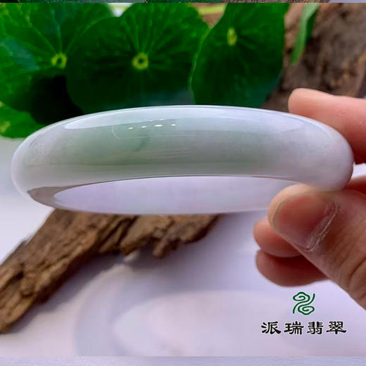 派瑞翡翠 翡翠手镯 糯种 绿色 商品图2
