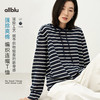【春Vol.4】allblu女装“轻盈而有型”26春夏【强捻爽棉】女士编织连帽T恤ZY 商品缩略图0