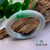 派瑞翡翠 翡翠手镯 糯种 绿色 商品缩略图0