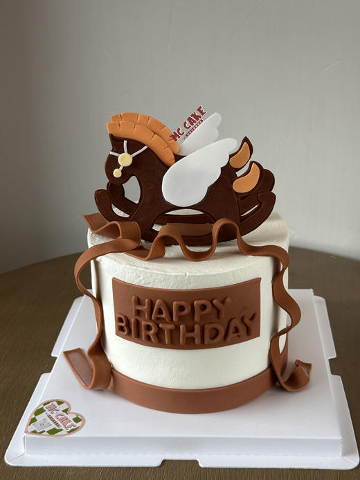 飞马/摇摇马/爱马仕配色木马蛋糕 商品图0