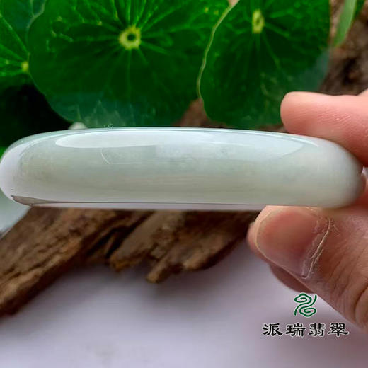 派瑞翡翠 翡翠手镯 糯种 绿色 商品图2