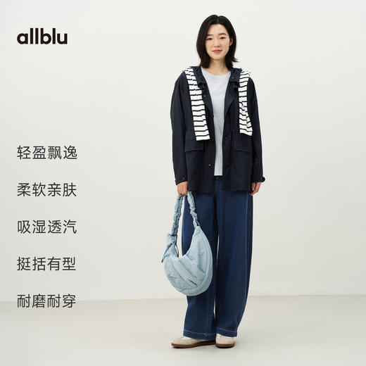 【春Vol.4】allblu女装“空气般轻盈体感”26春夏【空气桉树】女士连帽外套ZY 商品图2