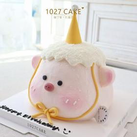 1027CAKE | 猪猪蛋糕 立体 猪猪蛋糕