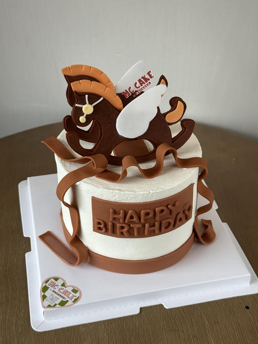 飞马/摇摇马/爱马仕配色木马蛋糕 商品图1