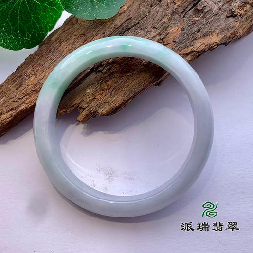 派瑞翡翠 翡翠手镯 糯种 绿色 商品图1