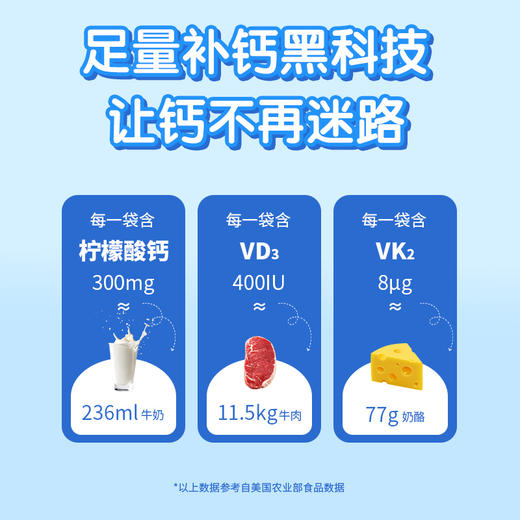 提拉米源生强化钙饮品10ml*30袋/罐 商品图4