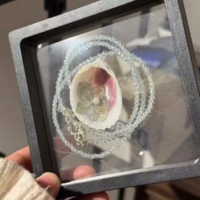 成都丨komorebi丨贝壳花卉项链