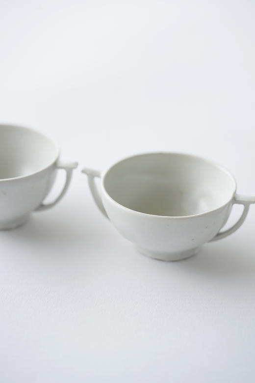 田中茂雄01白瓷｜耳杯 商品图2