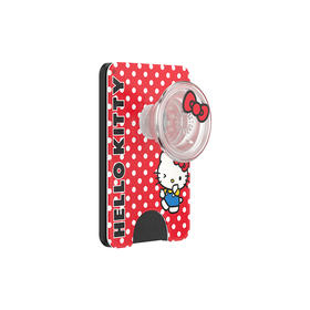 【Hello Kitty和朋友们】红白波点·MagSafe卡包 泡泡骚 x Hello Kitty合作系列 Wallet of Magsafe磁吸卡包系列 蝴蝶结