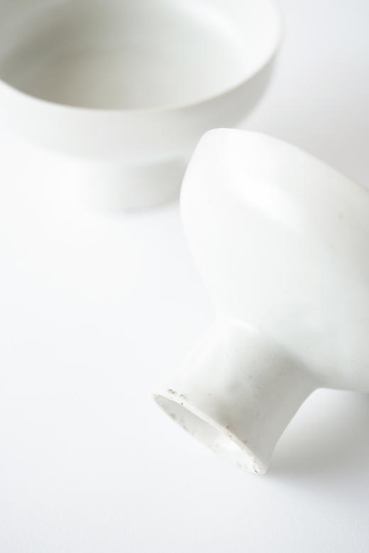 田中茂雄07白瓷｜高杯茶盌 商品图4
