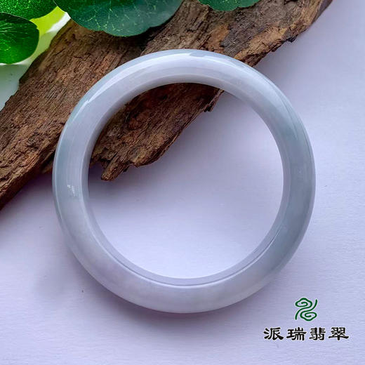 派瑞翡翠 翡翠手镯 糯种 绿色 商品图2