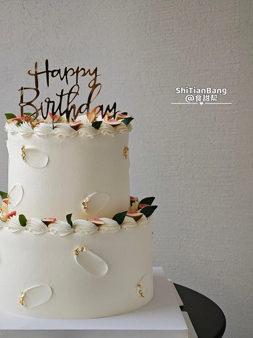 少女心-双层水果蛋糕（提早24小时预定） 商品图1