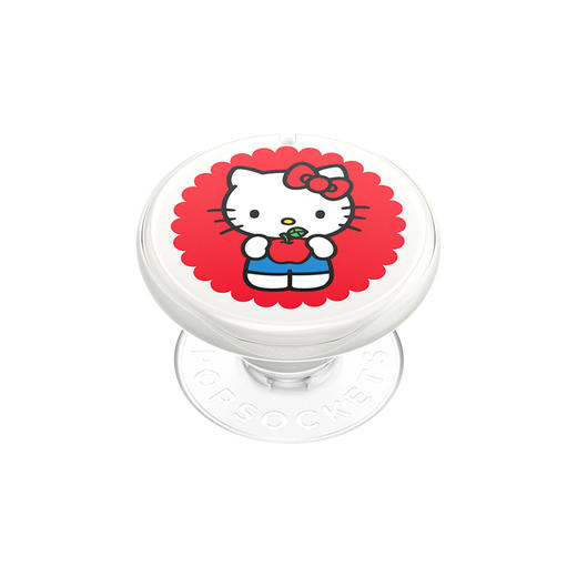 【Hello Kitty和朋友们】Hello Kitty随身镜 泡泡骚 x Hello Kitty合作系列 POPGRIP泡泡骚手机粘贴式气囊支架 Other其他系列 红白 商品图0
