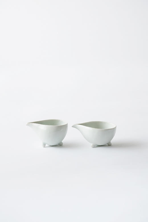 田中茂雄03白瓷三足茶海 商品图1