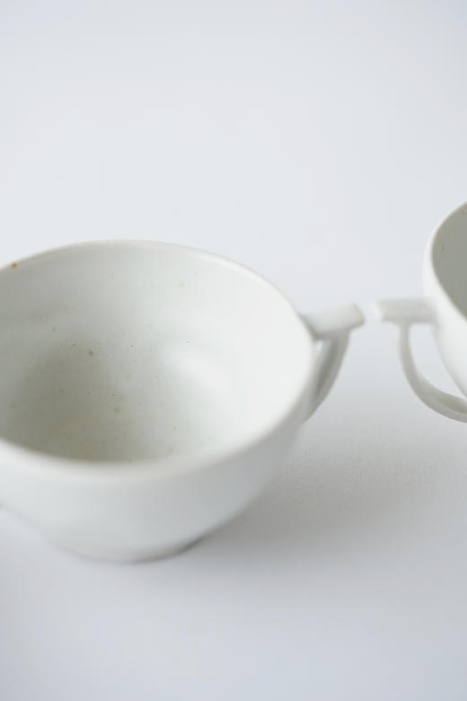 田中茂雄01白瓷｜耳杯 商品图3