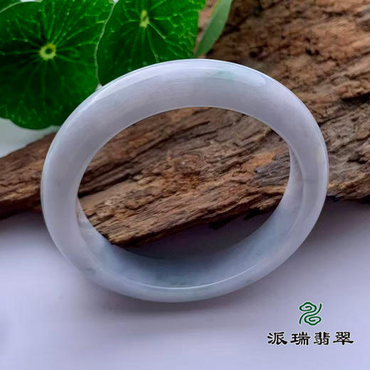 派瑞翡翠 翡翠手镯 糯种 绿色 商品图0