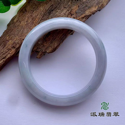 派瑞翡翠 翡翠手镯 糯种 绿色 商品图1