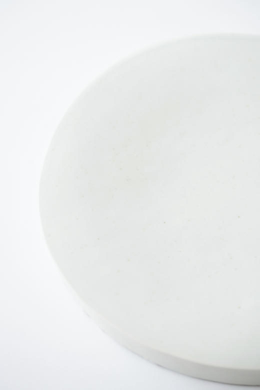 田中茂雄06白瓷｜9寸台皿 商品图2