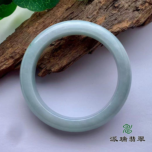 派瑞翡翠 翡翠手镯 糯种 绿色 商品图1