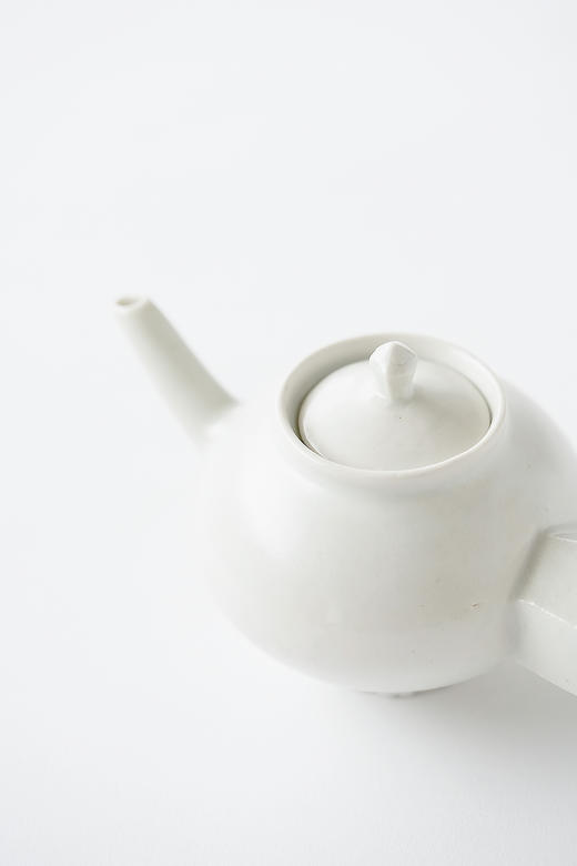 田中茂雄10白瓷｜面取棒手茶壺 商品图2