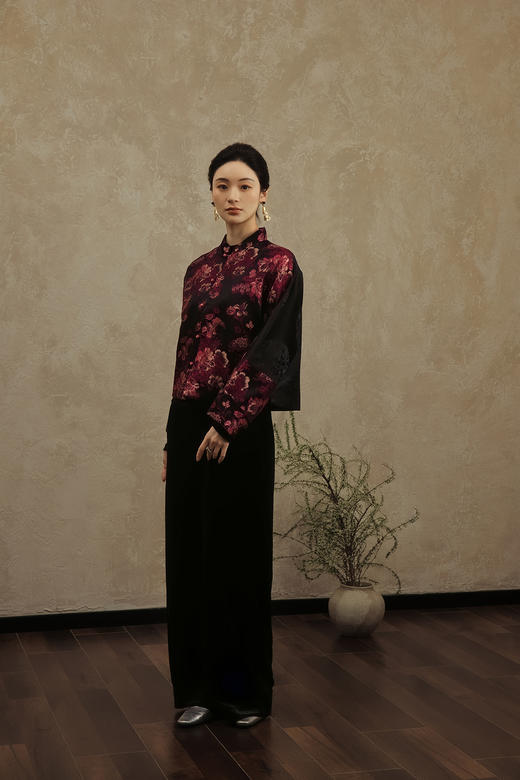 盛唐婧 |暗香中式国风对襟外套 商品图5