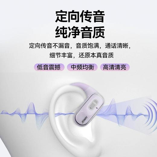 JOWAY乔威 H236 OWS开放式不入耳半透明颜值潮流无线蓝牙耳机 商品图3