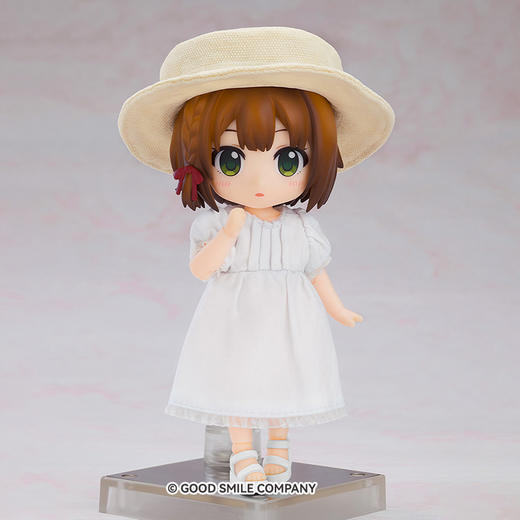 【GSC预售定金】粘土娃 服装套组 简约连衣裙（白色/蓝色） 商品图1