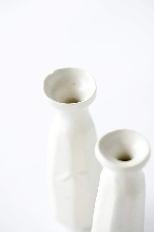 田中茂雄05白瓷乳瓶 商品图4