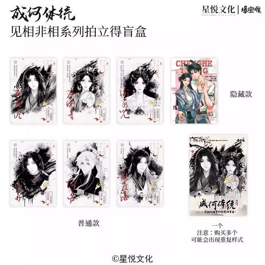 成何体统 见相非相系列 拍立得 全7种 6包/盒 国谷 商品图0