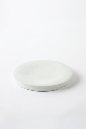 田中茂雄06白瓷｜9寸台皿