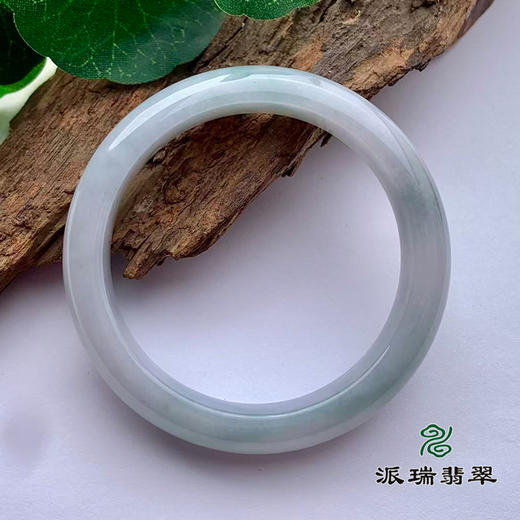 派瑞翡翠 翡翠手镯 糯种 绿色 商品图1
