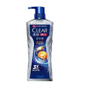 清扬男士活力运动沐浴露580克