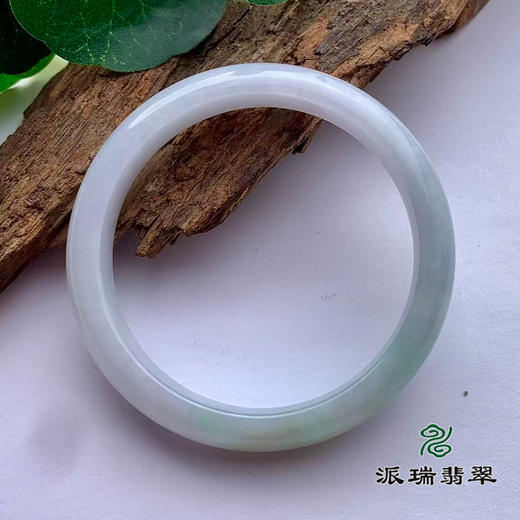 派瑞翡翠 翡翠手镯 糯种 绿色 商品图1