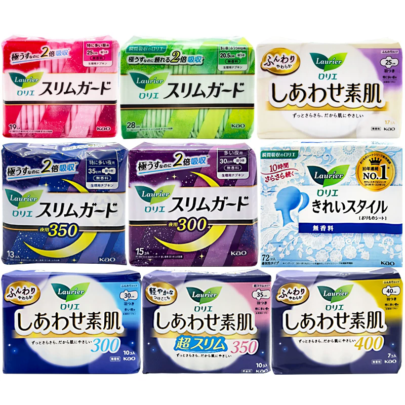 任意4包89.9元！日本花王乐而雅零触感系列/F系列卫生巾 多种组合任选