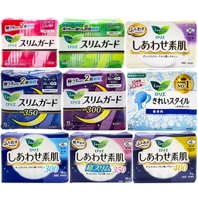 任意4包89.9元！日本花王乐而雅零触感系列/F系列卫生巾 多种组合任选