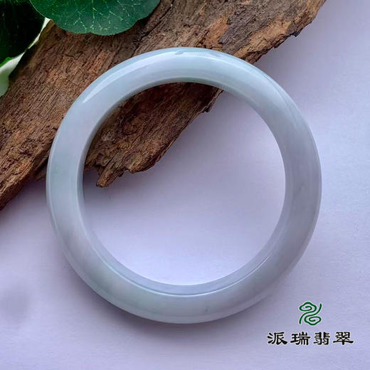 派瑞翡翠 翡翠手镯 糯种 绿色 商品图1