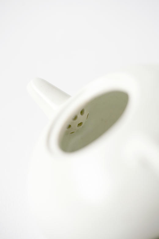 田中茂雄08白瓷｜算盤形茶壺 商品图5