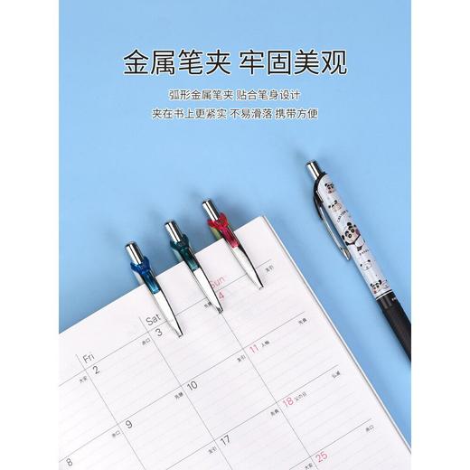 日本PentelBLN75蜡笔小新限定款卡通速干按动中性笔黑色0.5mm 商品图2